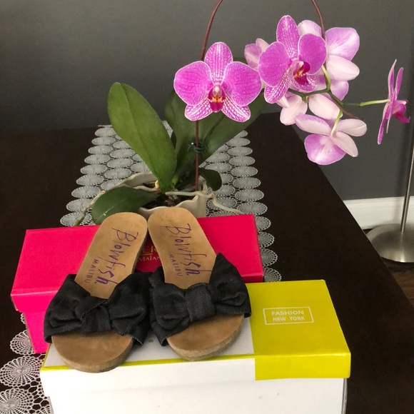 Blowfish Malibu Navy blue Flats 7.5 - Picture 2 of 5